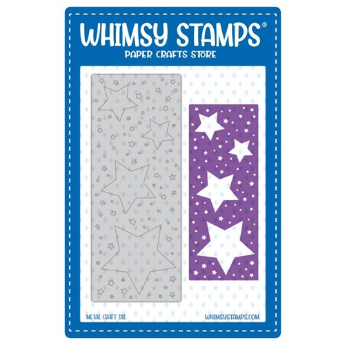 Whimsy Stamps Slimline Stardust Die WSD179