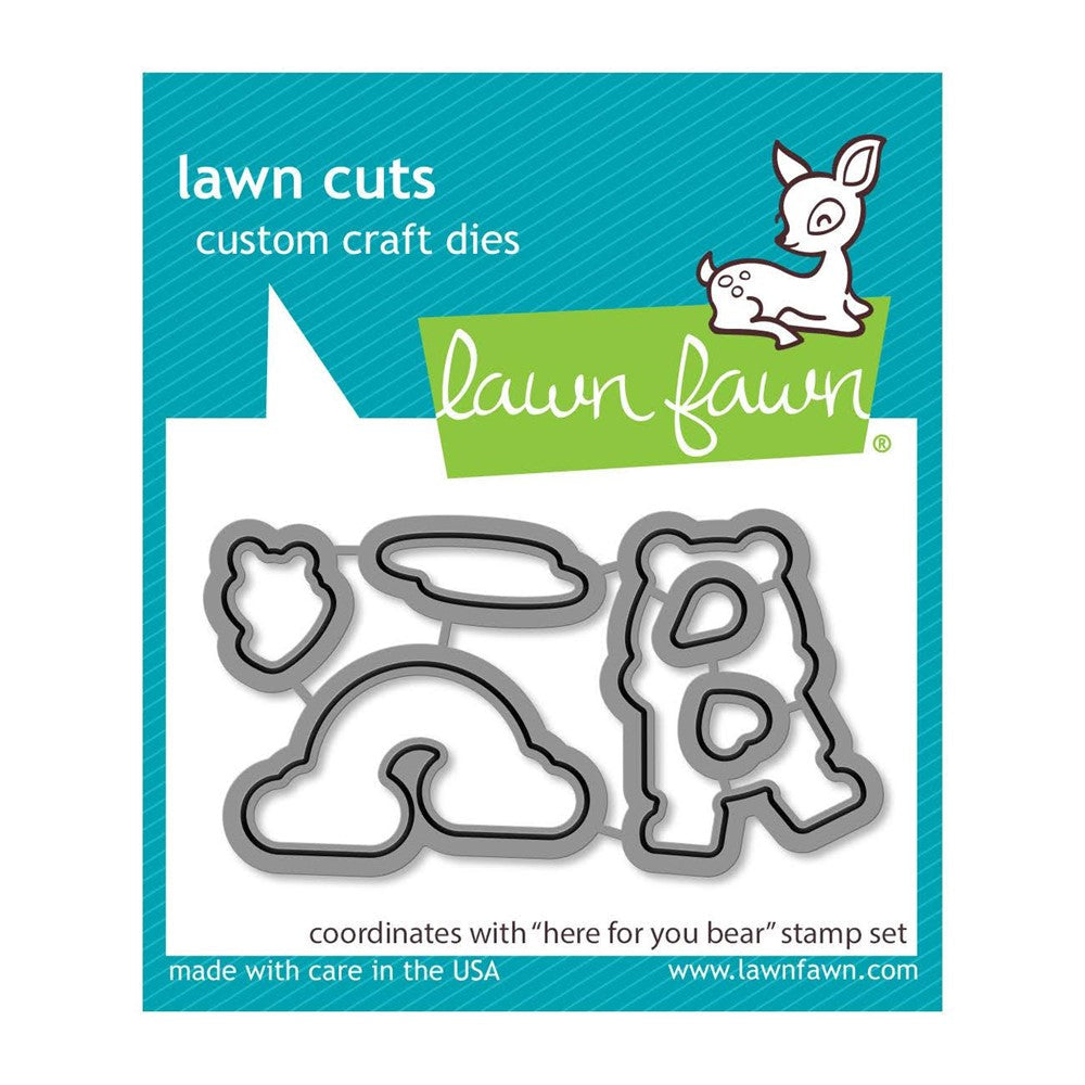 Lawn Fawn Here For You Bear Dies lf2846