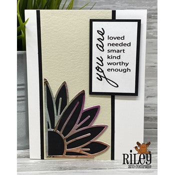 Riley And Company Cut Ups Corner Flower Die RD562 you are