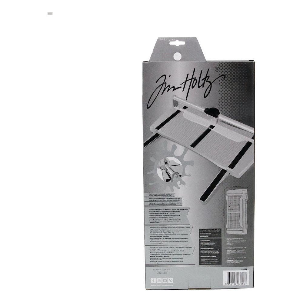 Tim Holtz Tonic Rotary Media Trimmer 3960e back of box