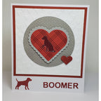 Art Impressions Nested Heart Dies 5721 Dog