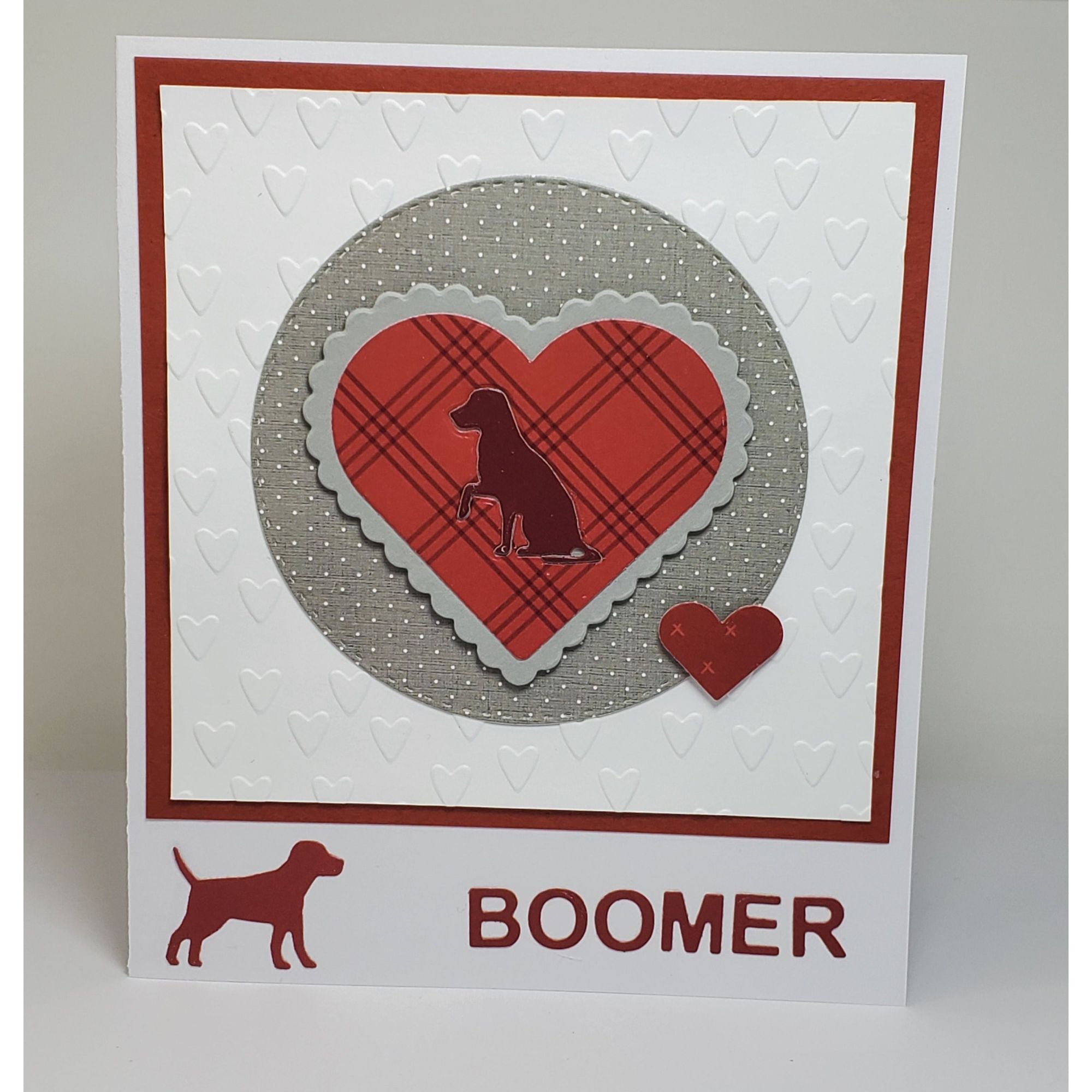 Art Impressions Nested Heart Dies 5721 Dog