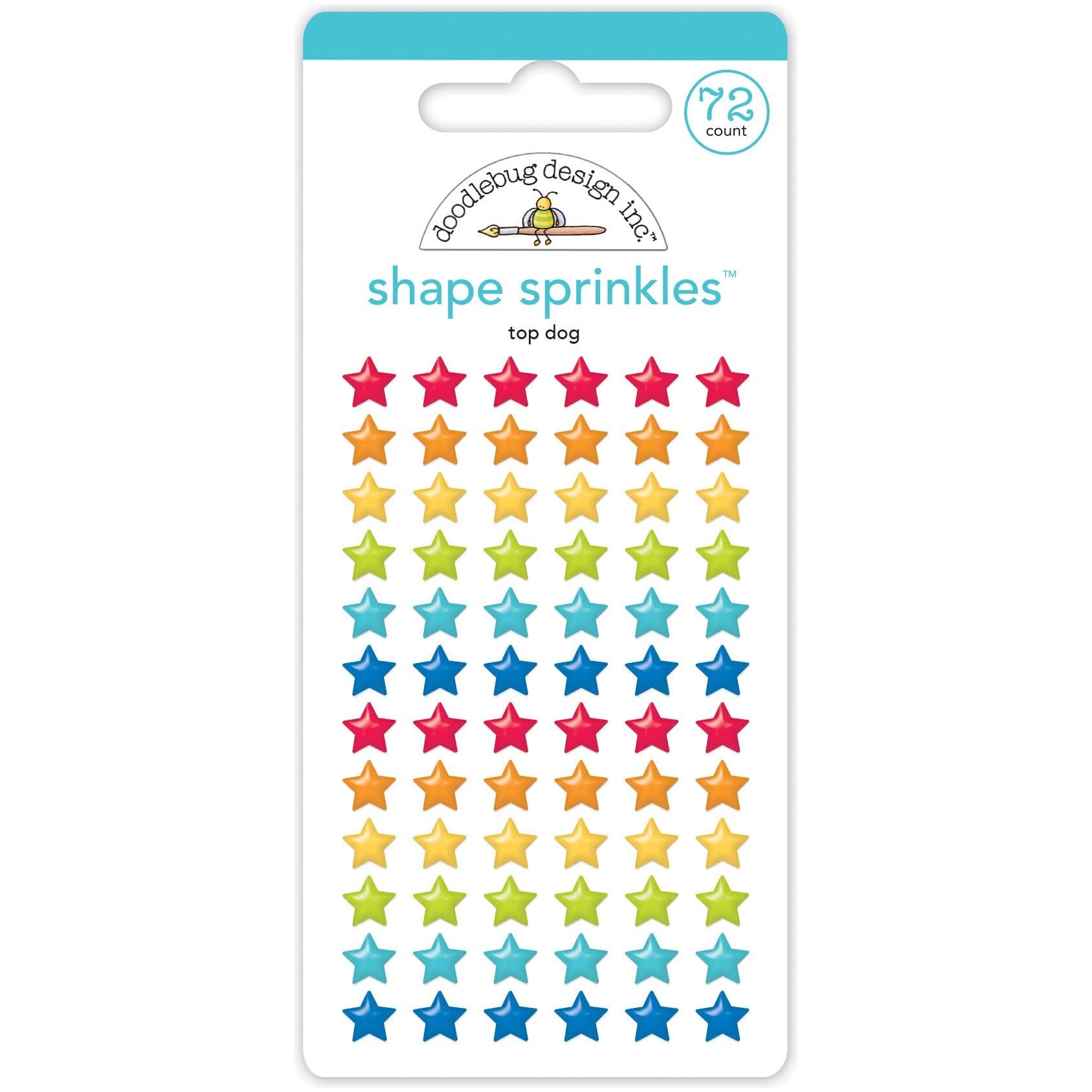 Doodlebug Top Dog Sprinkles Enamel Shapes 7648
