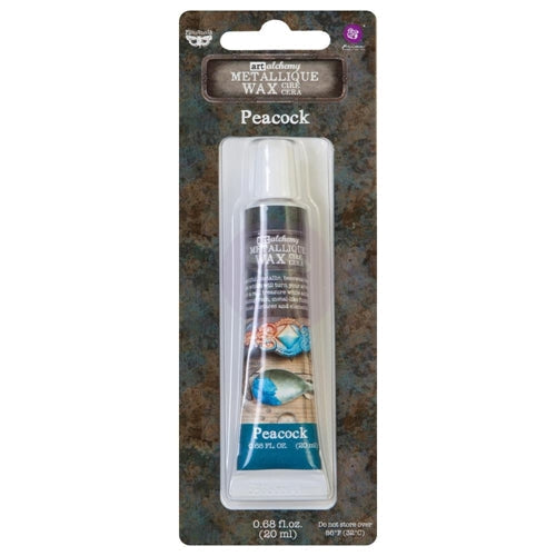 Prima Marketing Peacock Finnabair Art Alchemy Metallique Wax 966775