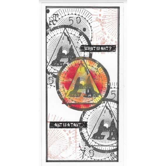 AALL & Create ART 360 A7 Clear Stamp aall902 three