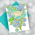 Alex Syberia Designs Gorgeous Peonies Hot Foil Plate asdhf55 Sending love | color-code:ALT01