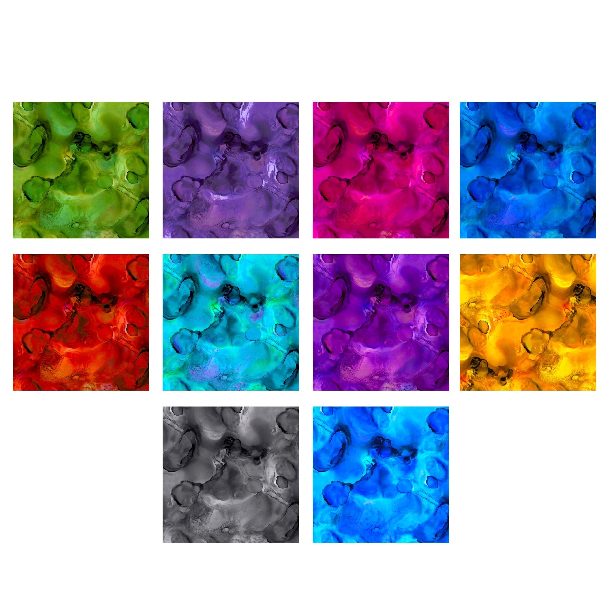 Tim Holtz Eclectic Elements ALCHEMY Fabric Bundle of 8