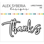 Alex Syberia Designs THANKS Die asdd45