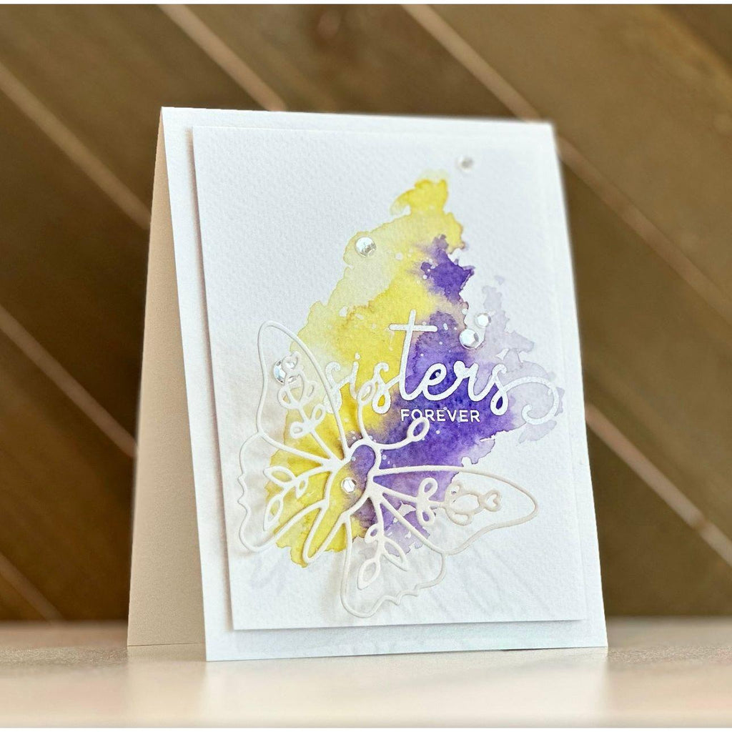 CZ Design Clear Stamps Sisters Forever cz279c Sisters Card | color-code:ALT11