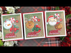 Simon Says Stamp! Simon Says Clear Stamps HOLIDAY ORNAMENTS sss202592c