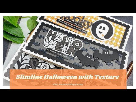 Simon Says Stamp! CZ Design SENTIMENT STRIPS REVERSE HALLOWEEN czg008