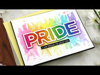 Simon Says Stamp! CZ Design Wafer Dies PRIDE czd138 Rainbows