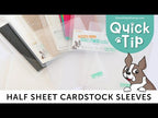 Simon Says Stamp Pawsitively Everything Half Sheet Cardstock Sleeves st0136