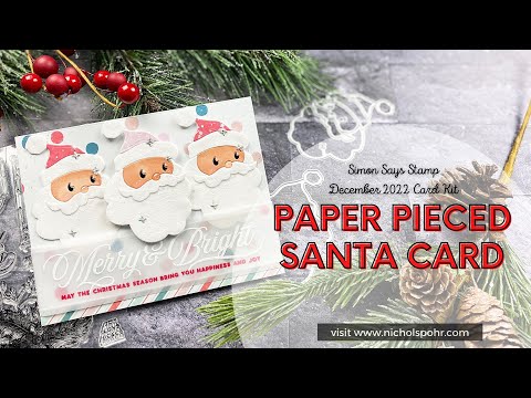 Simon Says Stamp! Simon Says Stamp SANTA CLAUS Wafer Dies sssd112752