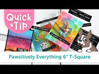 Simon Says Stamp! Simon Says Stamp Pawsitively Everything T SQUARE RULER st0067