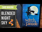 Simon Says Stamp! CZ Design Wafer Dies WITCH PLEASE WORDS czd173 Stamptember