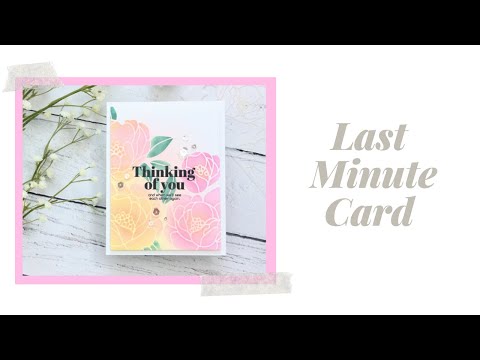Simon Says Stamp! Simon Says Stamp Stencil PEONY BOUQUET ssst121467