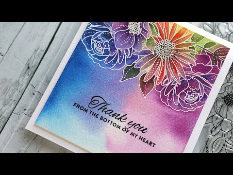 Simon Says Stamp! Simon Says Clear Stamps SPRING BOUQUETS sss202294c