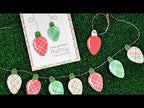 Simon Says Stamp! Lawn Fawn STRING OF LIGHTS Lawn Cuts Die LF1234