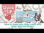 Simon Says Stamp! Gliders for Slider Cards SLIDING 10 pack glideslide