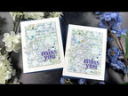 Simon Says Stamp! Trinity Stamps MIRRORED MINT BAUBLES Embellishments Box tsb155