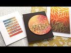 Simon Says Stamp! CZ Design Stencils SIMPLE PATTERNS TRIO czt005