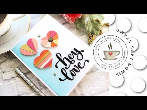 Simon Says Stamp! Simon Says Stamp GEOMETRIC BUILDERS HEARTS Wafer Dies sssd112367