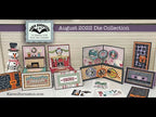 Simon Says Stamp! Karen Burniston WORD SET 15 JUST BECAUSE Dies 1205