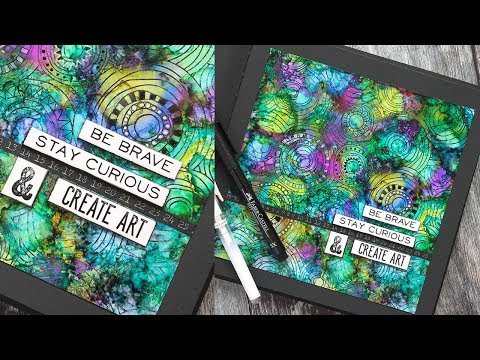 Simon Says Stamp! Tim Holtz Alcohol Ink WILD PLUM Ranger TIM22220