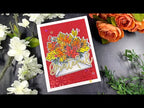 Simon Says Stamp! Trinity Stamps VINTAGE TIN TILE Hot Foil Plate tmd-164