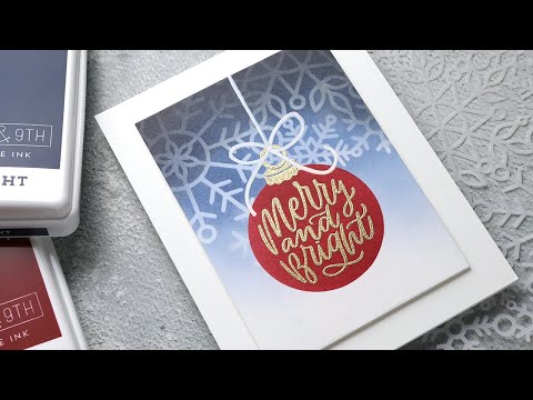 Simon Says Stamp! Simon Says Stamp Stencils SNOWFLAKE CLUSTER ssst221572