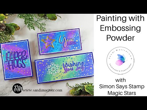 Simon Says Stamp! Simon Says Cling Stamp MAGIC STARS sss102306