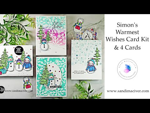 Simon Says Stamp! Simon Says Stamp Stencil SCATTERED SNOWFLAKES ssst221598