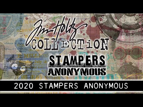 Simon Says Stamp! Tim Holtz Cling Rubber Stamps GRUNGED CMS402