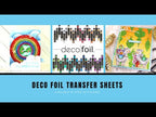 Simon Says Stamp! Therm O Web BLACK Deco Foil Transfer Sheets iCraft 51205