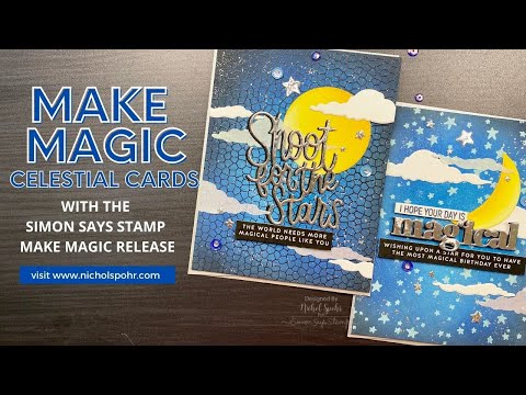 Simon Says Stamp! Simon Says Clear Stamps MAGICAL TO ME sss302343c