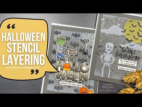 Simon Says Stamp! Simon Says Clear Stamps THE BOO CREW sss202156