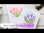 Simon Says Stamp! Simon Says Clear Stamps LAYERED TULIPS sss202121