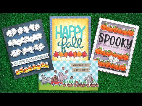 Simon Says Stamp! Lawn Fawn SIMPLY CELEBRATE FALL Die Cuts lf2933