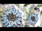 Tim Holtz Distress Spray Stain LOST SHADOW January 2023 Ranger tss82736 Art Journaling with Shari TAG Book
