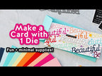 Simon Says Stamp! Simon Says Stamp CAPITAL B BEAUTIFUL Wafer Dies sssd112334