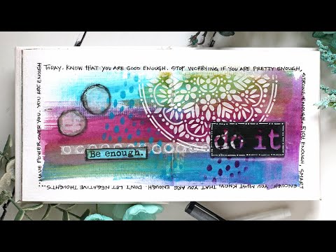 Simon Says Stamp! Dina Wakley Ranger BLACK 1OZ Media Acrylic Paint MDQ53941