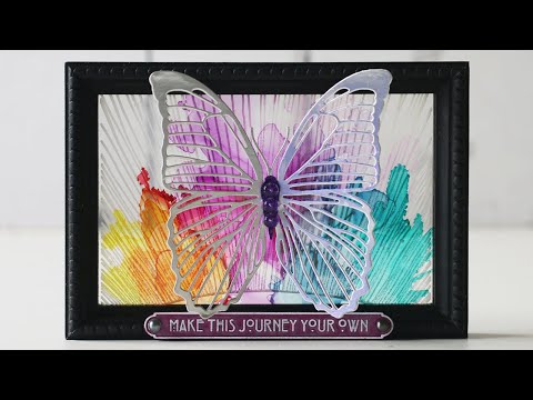 Tim Holtz Alcohol Ink CORAL Ranger tal59400 See Thru Frame Video