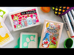 Simon Says Stamp! Simon Says Stamp BASIC BOX CARD GRASS Wafer Dies sssd112601c