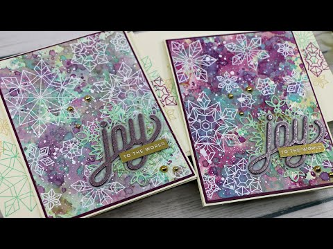 Simon Says Stamp! Simon Says Clear Stamps PRISMATIC SNOWFLAKES sss302170c