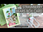 Simon Says Stamp! Simon Says Stamp BASIC BOX CARD GRASS Wafer Dies sssd112601c