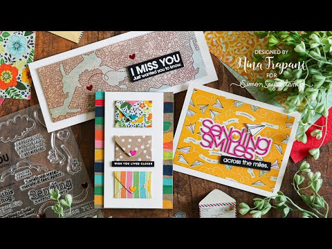Simon Says Stamp! Simon Says Clear Stamps JUST MISS YOU sss202088