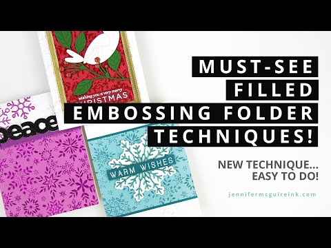 Simon Says Stamp! Simon Says Stamp Embossing Folder SNOWFLAKE VISIONS sf252