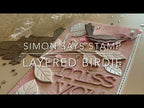 Simon Says Stamp! Simon Says Stamp LAYERED CHICKADEE Wafer Die s762