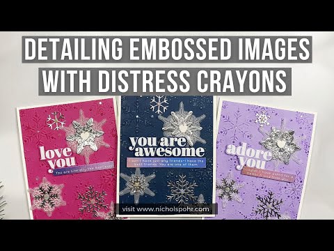 Simon Says Stamp! Simon Says Stamp Emboss and Cut Folder FILIGREE SNOWFLAKE sf241